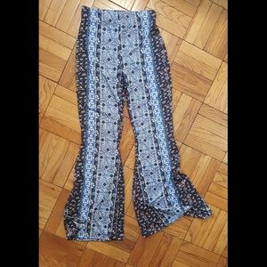 ASOS soft festival bell bottoms